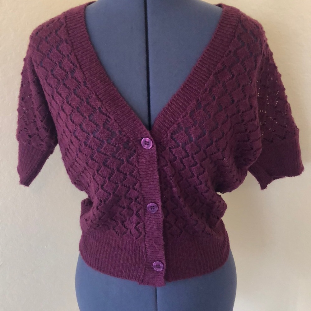 Charlotte Russe crop cardigan